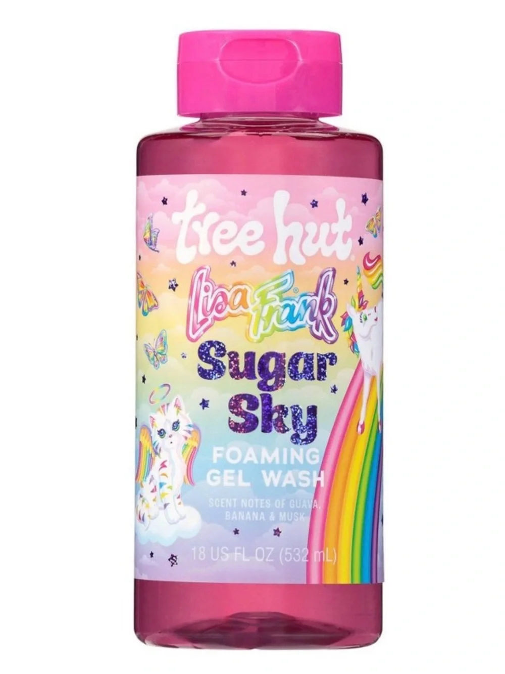 New Tree Hut Sugar Sky Foaming Gel Body Wash